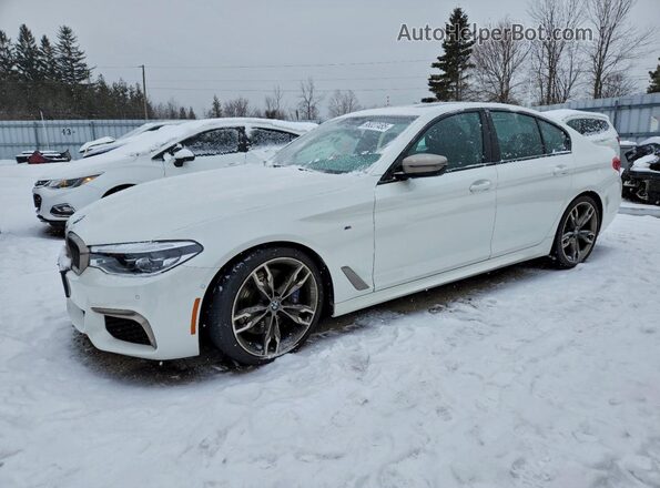 WBAJB9C56KB288461 2019 BMW M5 White Front left