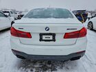 2019 Bmw M550xi White vin: WBAJB9C56KB288461