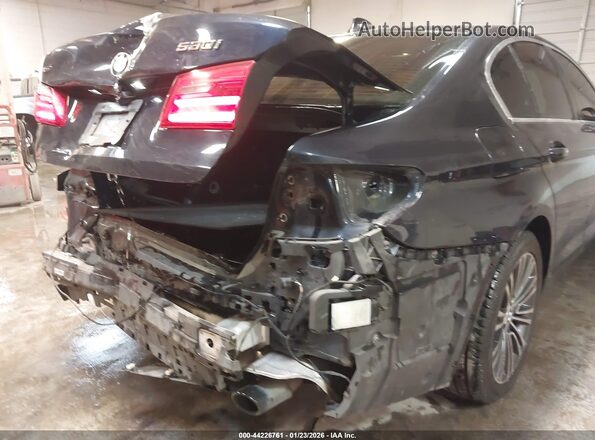 WBAJR7C02LCD13276 2020 BMW 5 SERIES Blue Widok z przodu