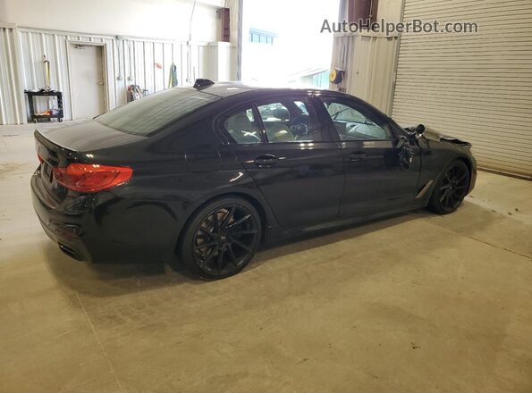 WBAJS7C09LBN96055 2020 BMW M5 Black Tył prawy