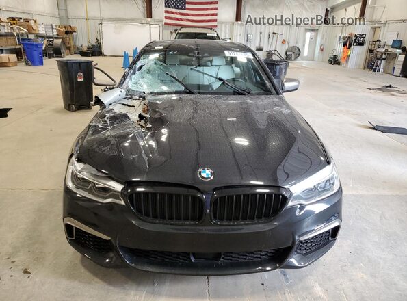 WBAJS7C09LBN96055 2020 BMW M5 Black Widok z przodu