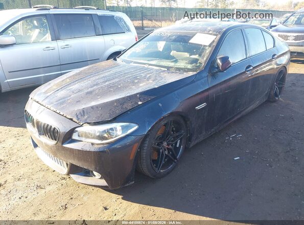 WBAKP9C57GD981203 2016 BMW 5 SERIES Black Przód lewy