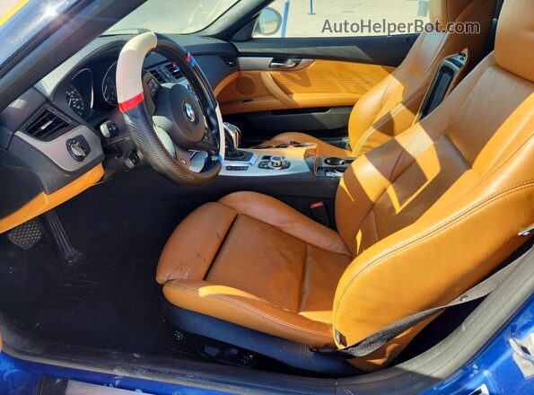 WBALL5C53G5A20796 2016 BMW Z4 Синий Вид салона спереди
