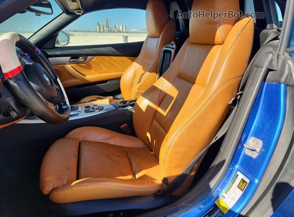 WBALL5C53G5A20796 2016 BMW Z4 Синий Вид задних сидений
