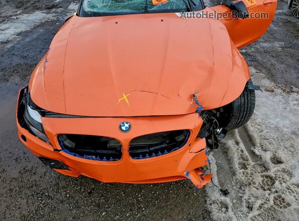 WBALM7C57G5B59807 2016 BMW Z4 Orange Widok wnętrza z tyłu