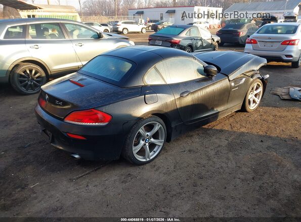 WBALM7C57G5B60195 2016 BMW Z4 Черный Задняя правая четверть