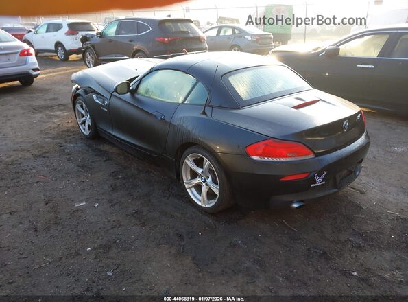WBALM7C57G5B60195 2016 BMW Z4 Черный Задняя левая четверть