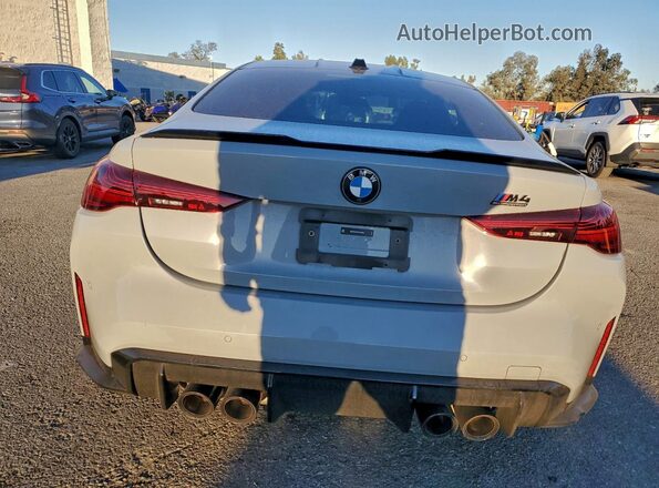 WBS23HK06SCS16652 2025 BMW M4 Серый Вид сзади
