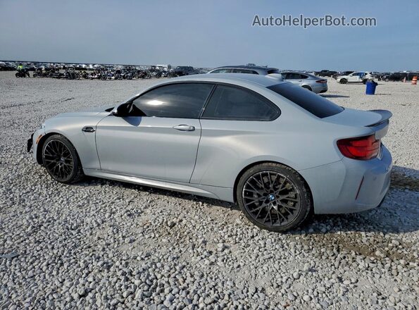 WBS2U7C04L7F36135 2020 BMW M2 Серебряный Задняя левая четверть