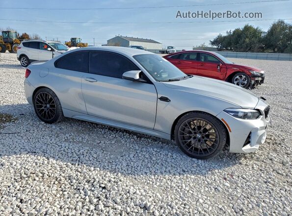 WBS2U7C04L7F36135 2020 BMW M2 Серебряный Передняя правая четверть