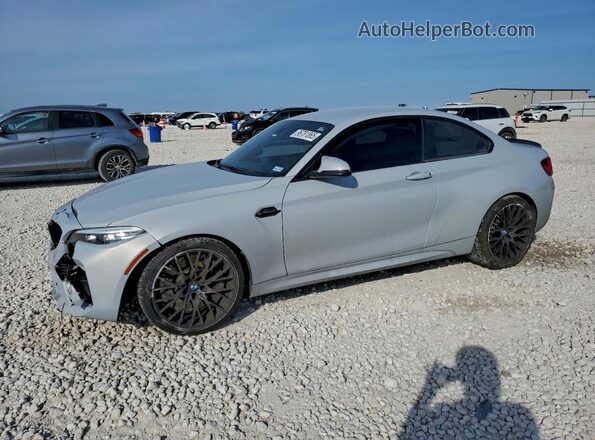 WBS2U7C04L7F36135 2020 BMW M2 Серебряный Передняя левая четверть