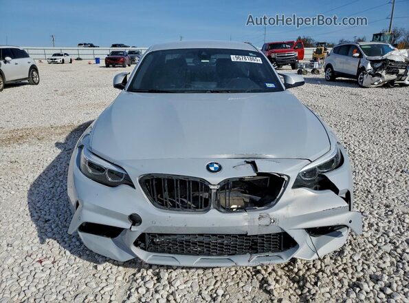 WBS2U7C04L7F36135 2020 BMW M2 Серебряный Вид спереди