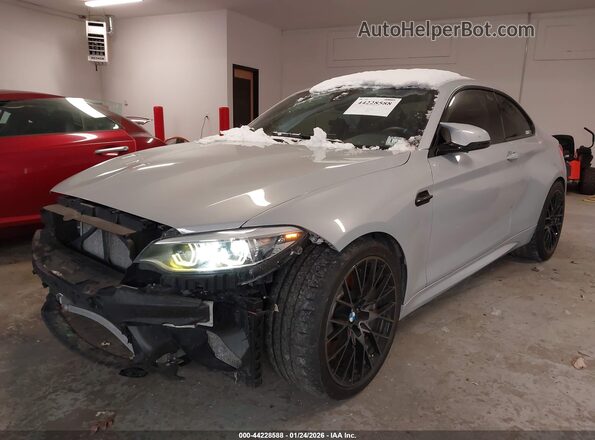 WBS2U7C06M7J66319 2021 BMW M2 Gray Przód lewy
