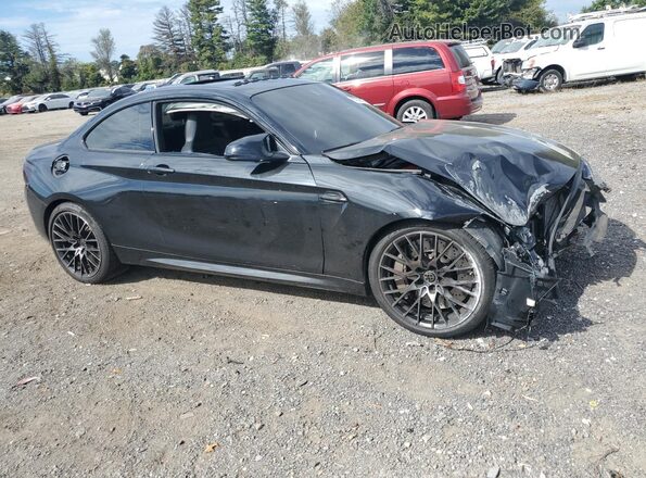 WBS2U7C0XM7H80793 2021 BMW M2 Черный Передняя правая четверть