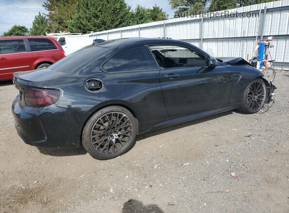 WBS2U7C0XM7H80793 2021 BMW M2 Черный Задняя правая четверть