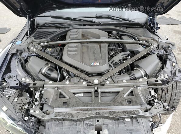 WBS33AZ03PCM17210 2023 BMW M4 Синий Вид задней части салона