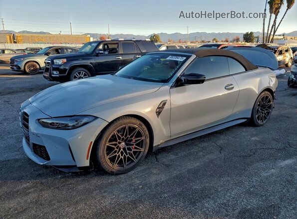 WBS33BA01PCL70972 2023 BMW M4 Gray Przód lewy