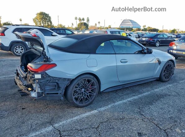 WBS33BA01PCL70972 2023 BMW M4 Gray Tył prawy