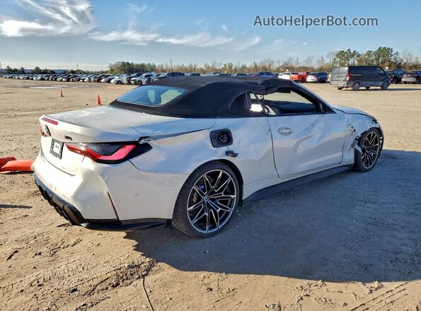 WBS33BA03NCK92918 2022 BMW M4 Белый Задняя правая четверть