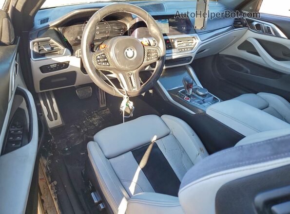 WBS33BA03NCK92918 2022 BMW M4 Белый Вид панели приборов
