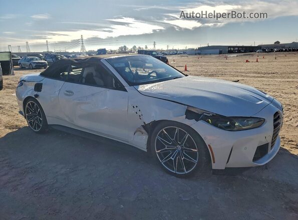 WBS33BA03NCK92918 2022 BMW M4 Белый Передняя правая четверть
