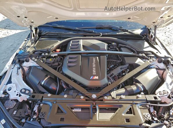 WBS33BA03NCK92918 2022 BMW M4 Белый Вид задней части салона