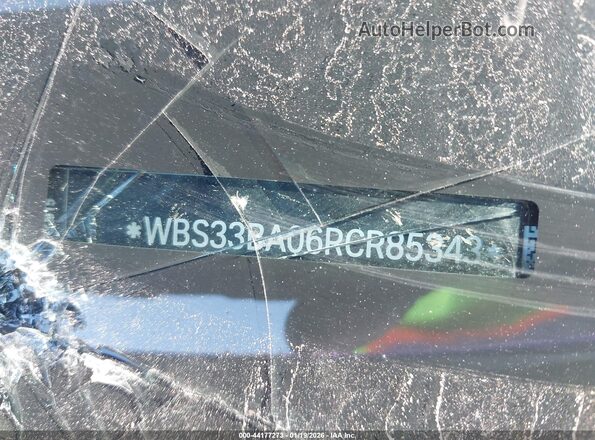 WBS33BA06RCR85343 2024 BMW M4 Фиолетовый Вид подкапотного пространства