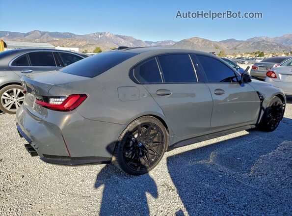 WBS33HJ02SFV41884 2025 BMW M3 Угольный Задняя правая четверть