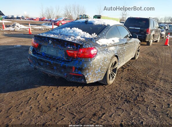 WBS3R9C58GK338591 2016 BMW M4 Черный Задняя правая четверть