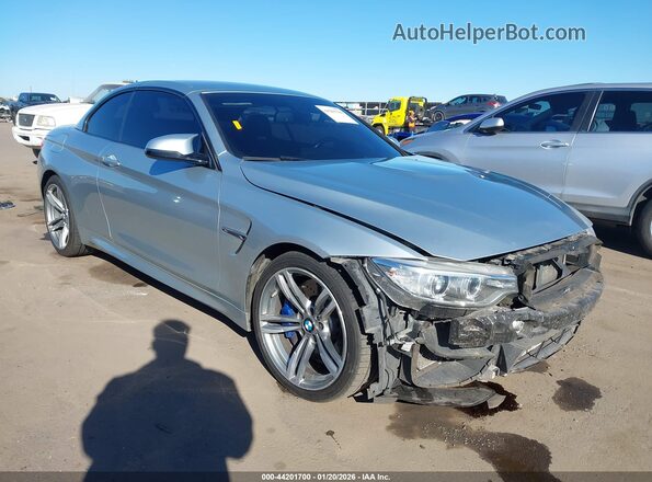 WBS3U9C56GP969034 2016 BMW M4 Серый Передняя правая четверть