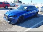 2022 Bmw M3 Competition Xdrive Blue vin: WBS43AY07NFN16159