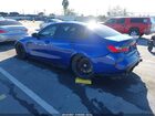 2022 Bmw M3 Competition Xdrive Blue vin: WBS43AY07NFN16159