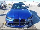 2022 Bmw M3 Competition Xdrive Blue vin: WBS43AY07NFN16159