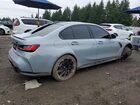 2022 Bmw M3 Competition Gray vin: WBS43AY09NFL67236