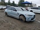 2022 Bmw M3 Competition Gray vin: WBS43AY09NFL67236
