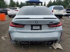 2022 Bmw M3 Competition Gray vin: WBS43AY09NFL67236
