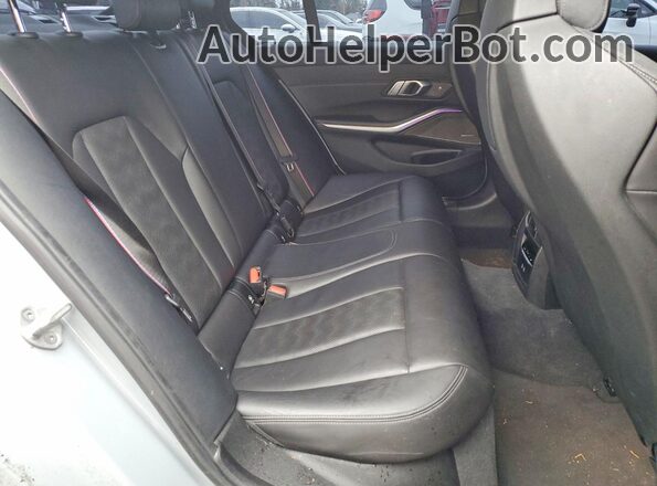 WBS43AY09NFL67236 2022 BMW M3 Gray Widok tylnych siedzeń