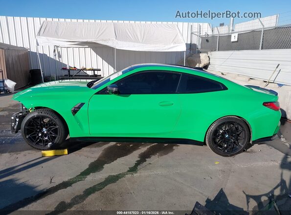 WBS43AZ03RCP96796 2024 BMW M4 Зеленый 