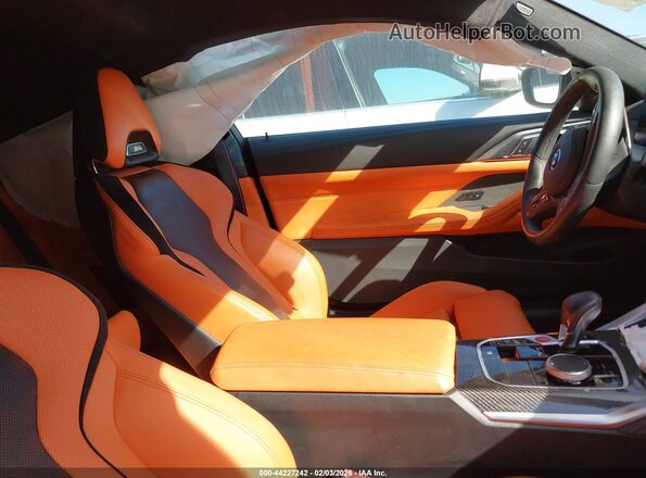 WBS43AZ05RCP85752 2024 BMW M4 Black Widok wnętrza z przodu