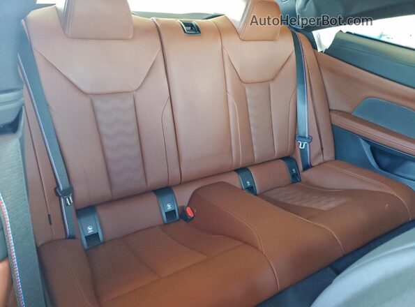 WBS43AZ07PCL18037 2023 BMW M4 Зеленый Вид задних сидений