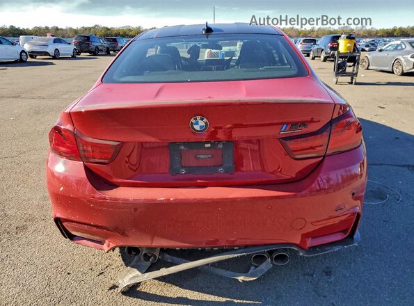 WBS4Y9C00LFJ55152 2020 BMW M4 Red Widok z tyłu