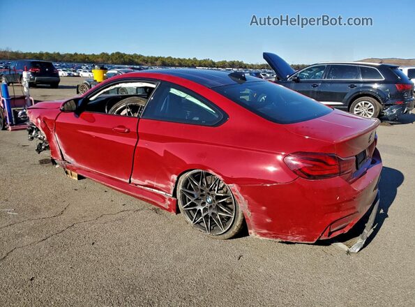 WBS4Y9C00LFJ55152 2020 BMW M4 Red Tył lewy