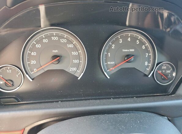 WBS4Y9C00LFJ55152 2020 BMW M4 Red Widok zestawu wskaźników