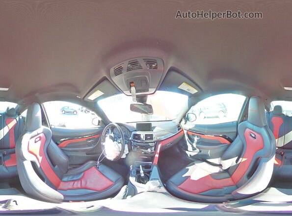 WBS4Y9C00LFJ55152 2020 BMW M4 Red Widok wnętrza 360 stopni
