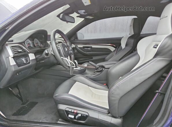 WBS4Y9C00LFJ61873 2020 BMW M4 Фиолетовый Вид салона спереди
