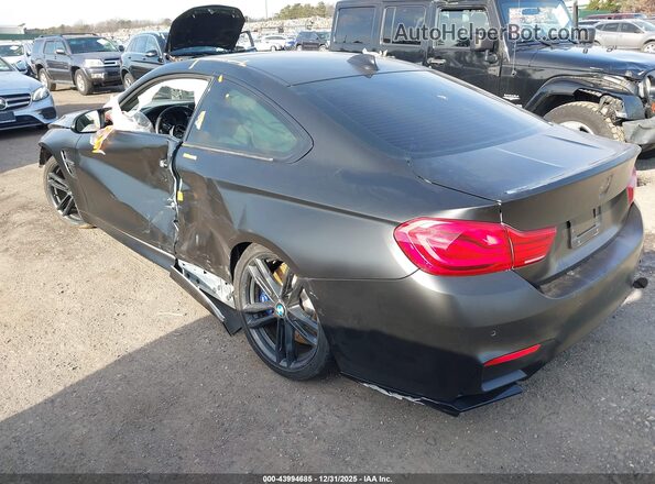 WBS4Y9C52JAA85565 2018 BMW M4 Серый Задняя левая четверть
