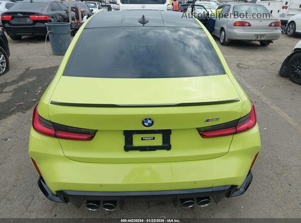 WBS53AY03NFM89739 2022 BMW M3 Желтый 