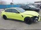 2022 Bmw M3 Sedan Желтый vin: WBS53AY03NFM89739