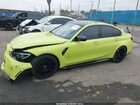 2022 Bmw M3 Sedan Желтый vin: WBS53AY03NFM89739