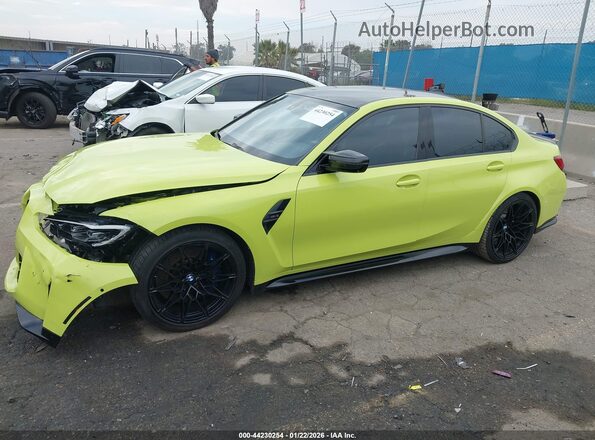 WBS53AY03NFM89739 2022 BMW M3 Желтый 